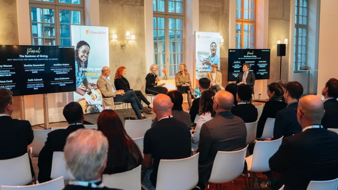 Gäste des Founding Forums von Direct Relief