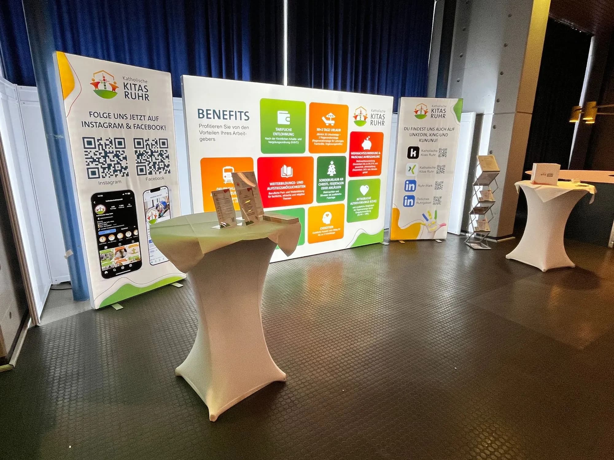 Messestand der Katholischen Kitas Ruhr